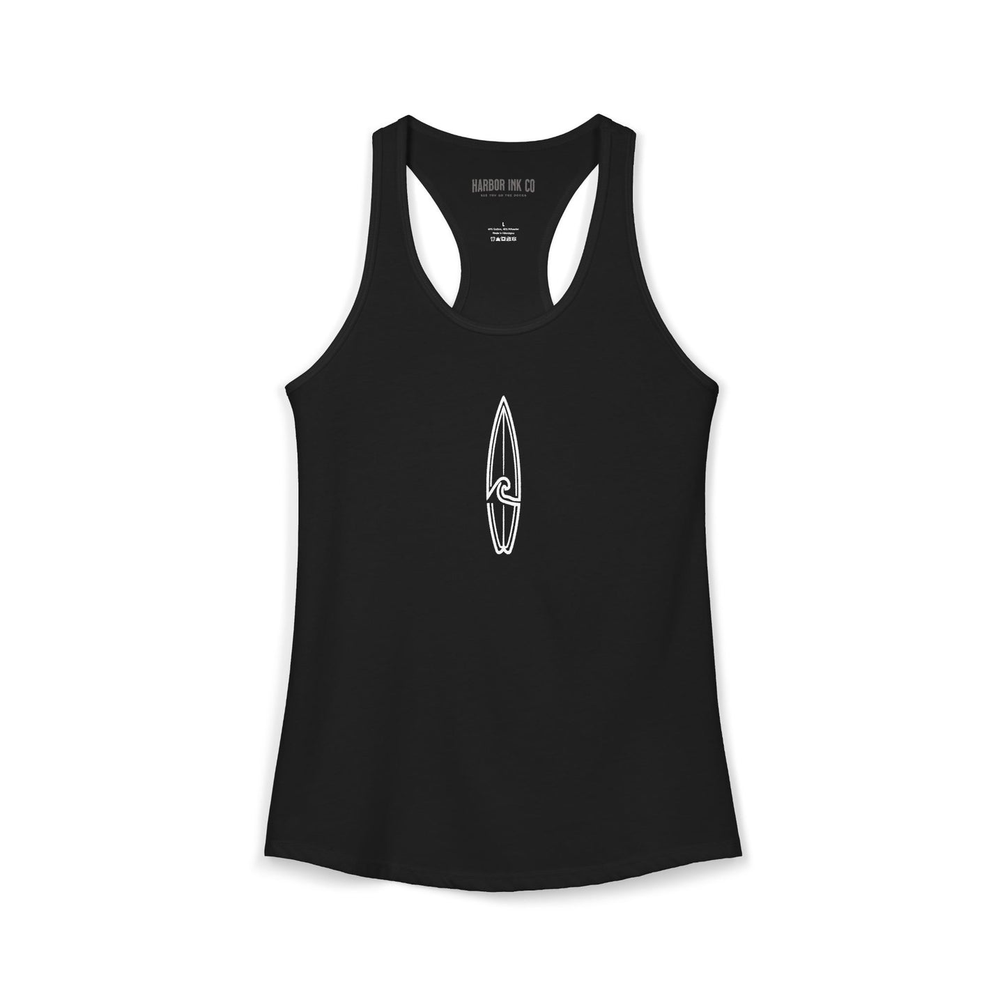 Longboard Logo Racerback Tank