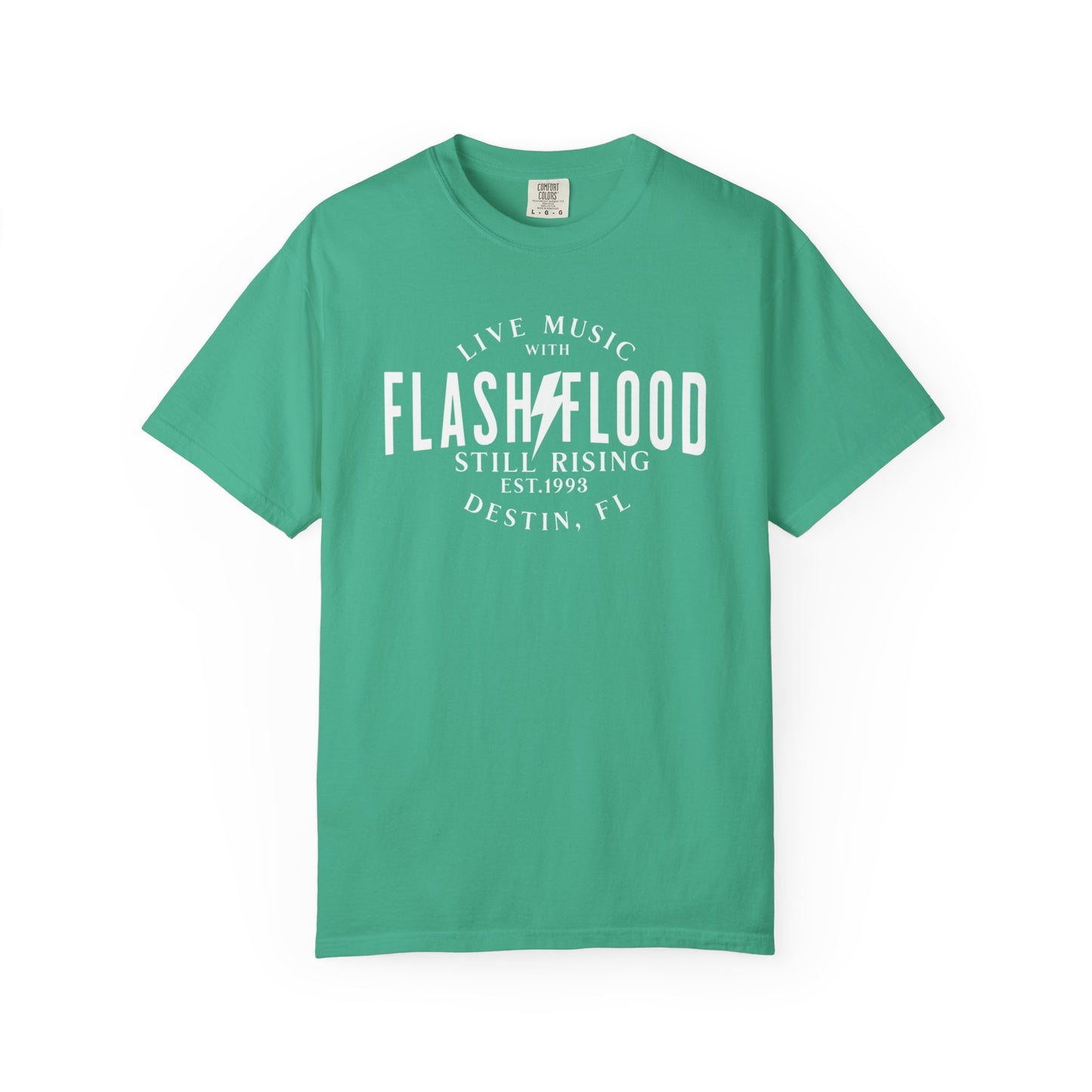 Flash Flood - Still Rising - White Logo - Unisex T-shirt