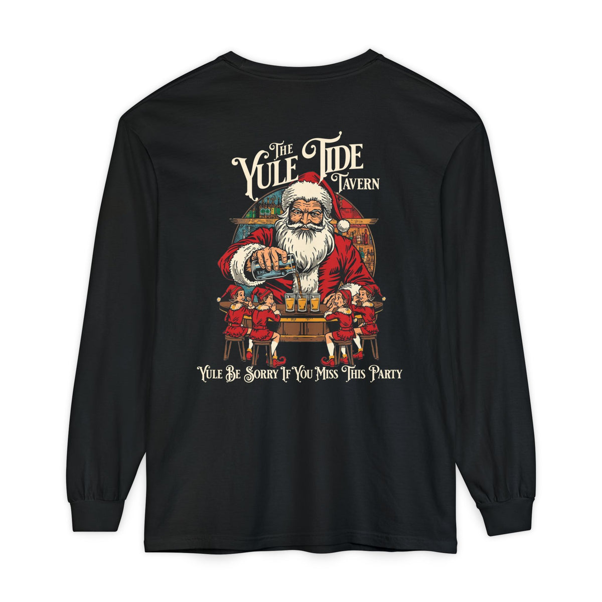 Yule Tide Tavern Unisex Long Sleeve Tee