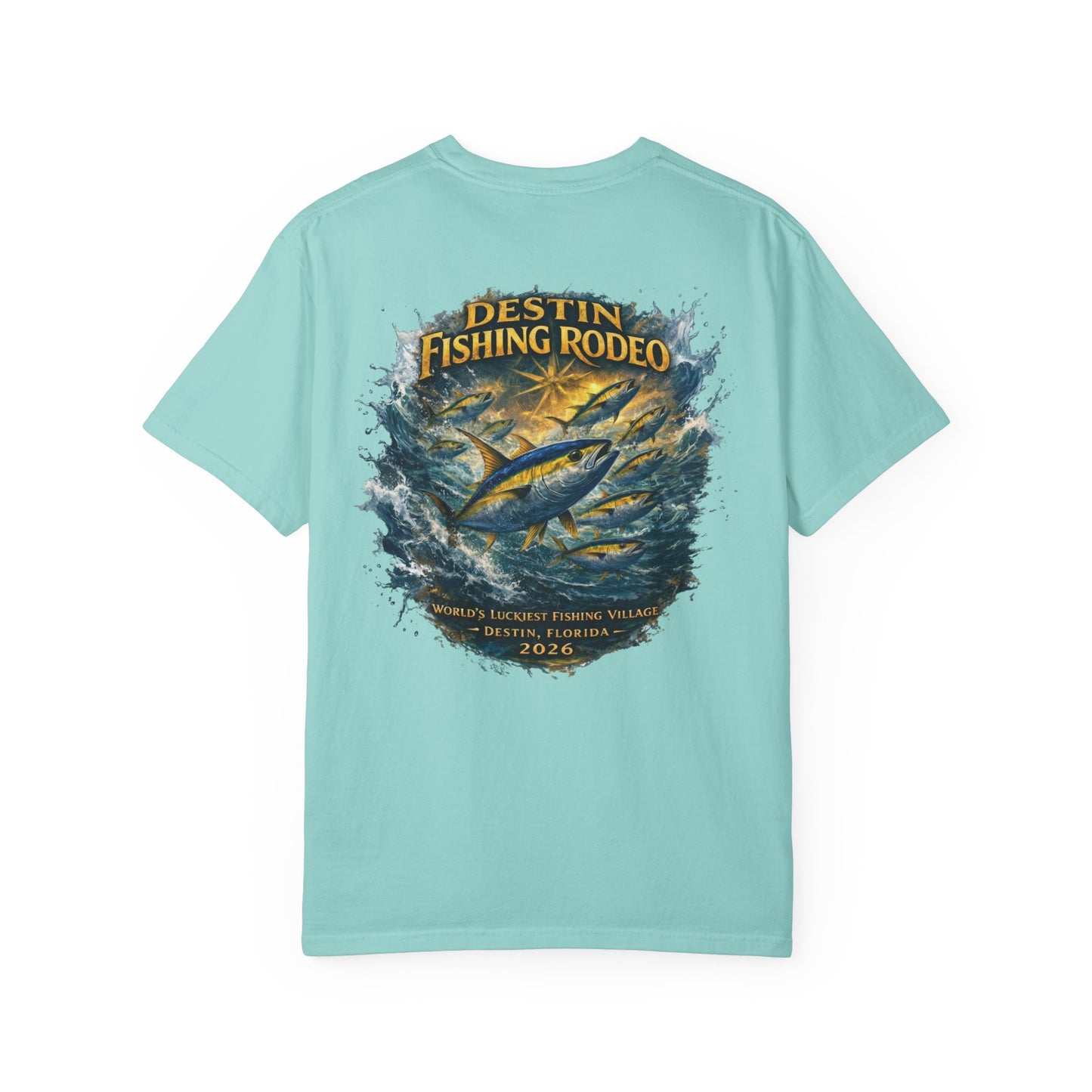 Yellowfin Frenzy – Destin Fishing Rodeo 2026 Tee