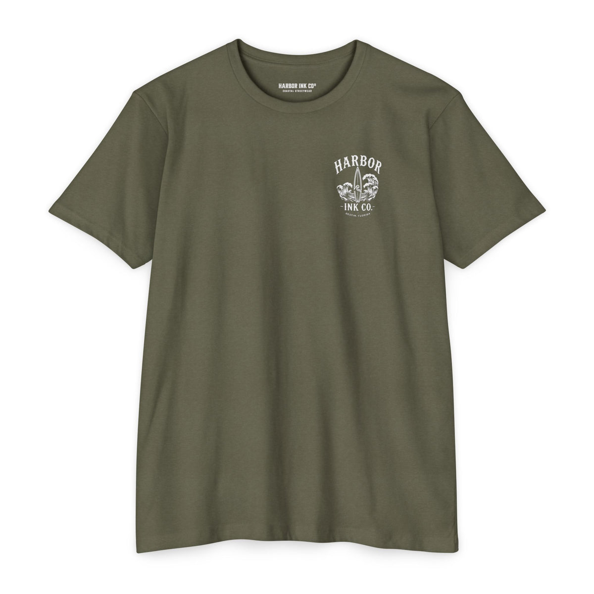 Harbor Ink Co. Surf Tee — Destin Florida Surfboard Graphic T-Shirt