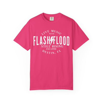 Flash Flood Still Rising - White Logo - Unisex T-shirt