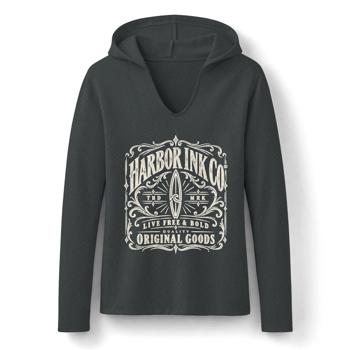 Women’s Original Goods V-Neck Hoodie