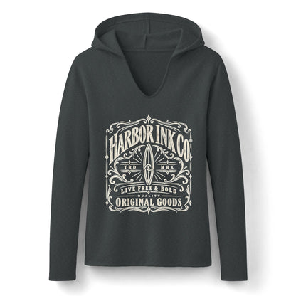 Women’s Original Goods V-Neck Hoodie