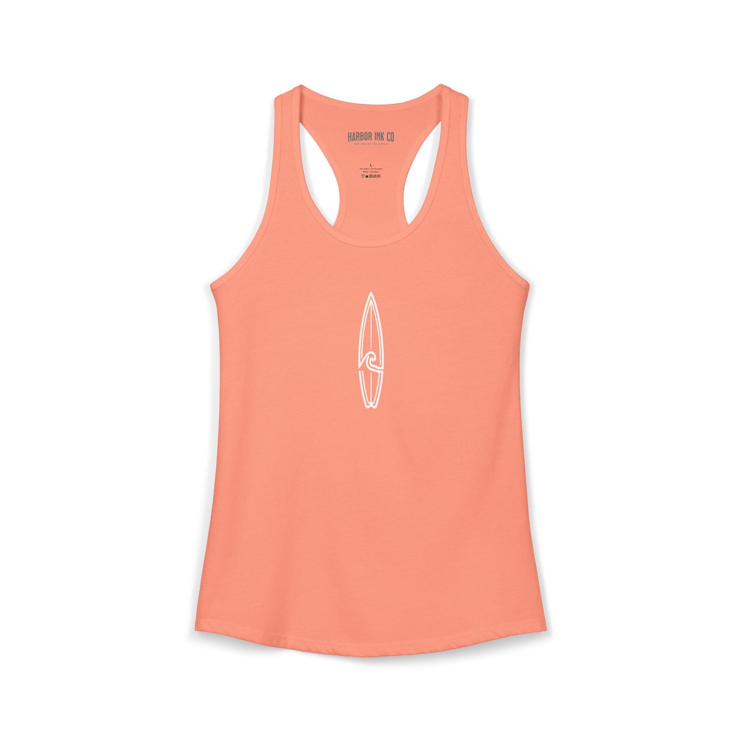 Longboard Logo Racerback Tank