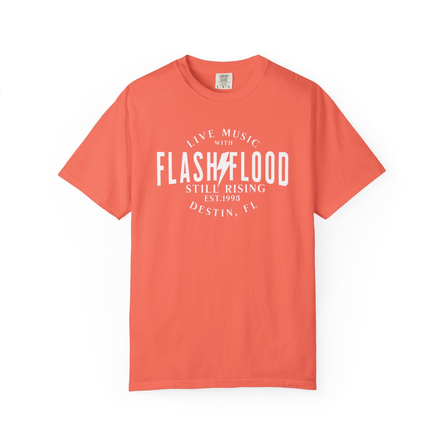 Flash Flood - Still Rising - White Logo - Unisex T-shirt