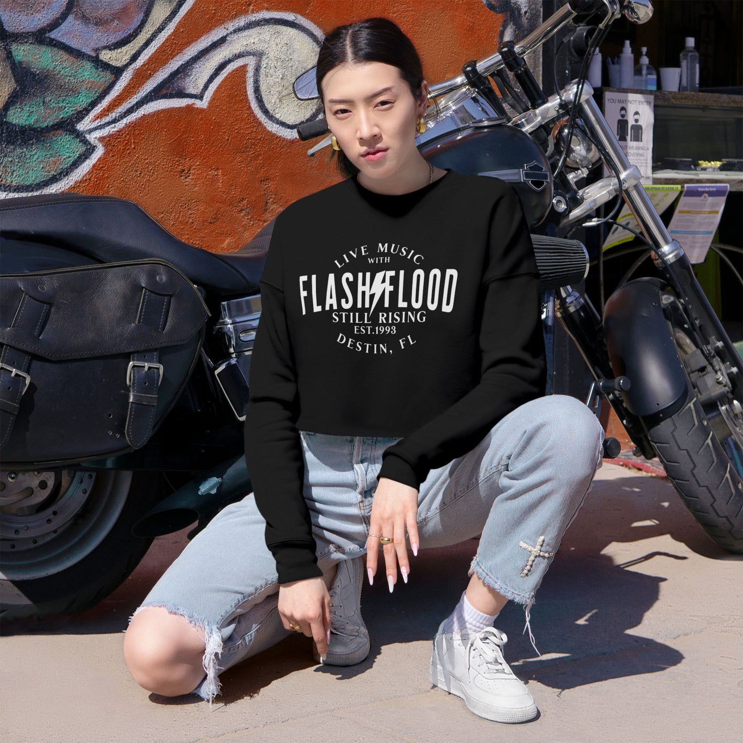 Flash Flood - Still Rising - Women's Cropped Sweatshirt