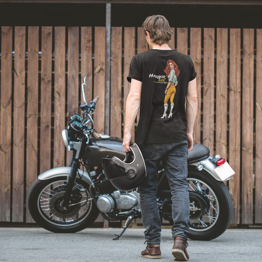 Harbor Ink Co. & Design “Retro Red” Graphic Tee