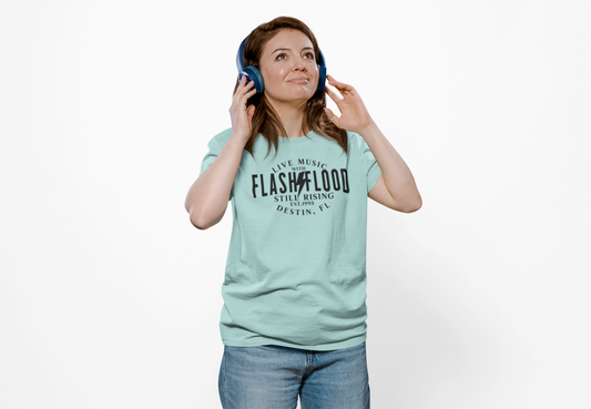 Flash Flood Still Rising - Black Logo - T-shirt