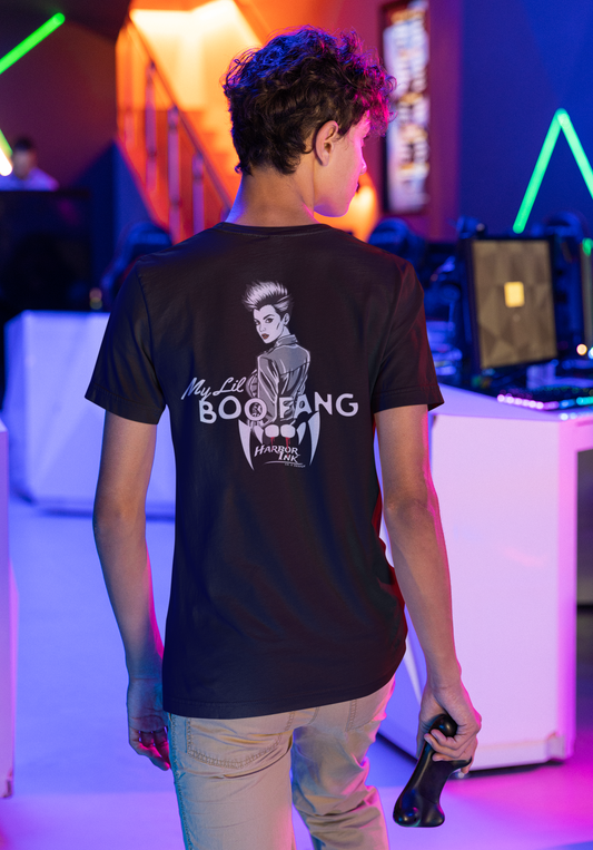 Harbor Ink Co. “My Lil Boo Fang” Vampire Tee