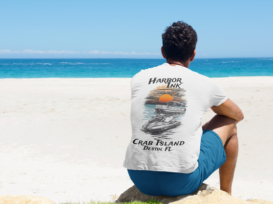Crab Island Destin Tee – Harbor Ink Co.