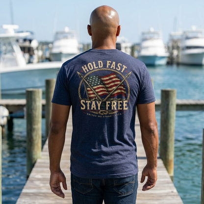 Hold Fast Stay Free Tee