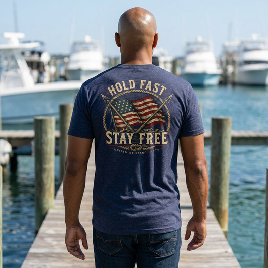 Hold Fast Stay Free Tee