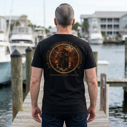 Bar Shots • Chain Shots • Cannonballs Tee