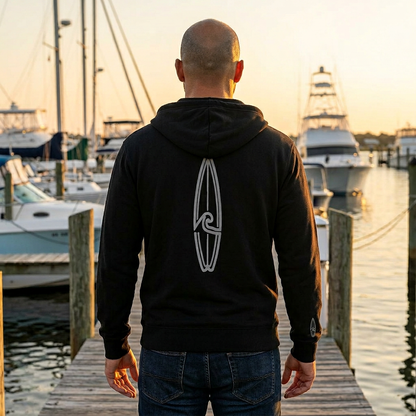 Harbor Nights Zip Hoodie