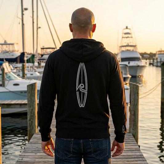 Harbor Nights Zip Hoodie