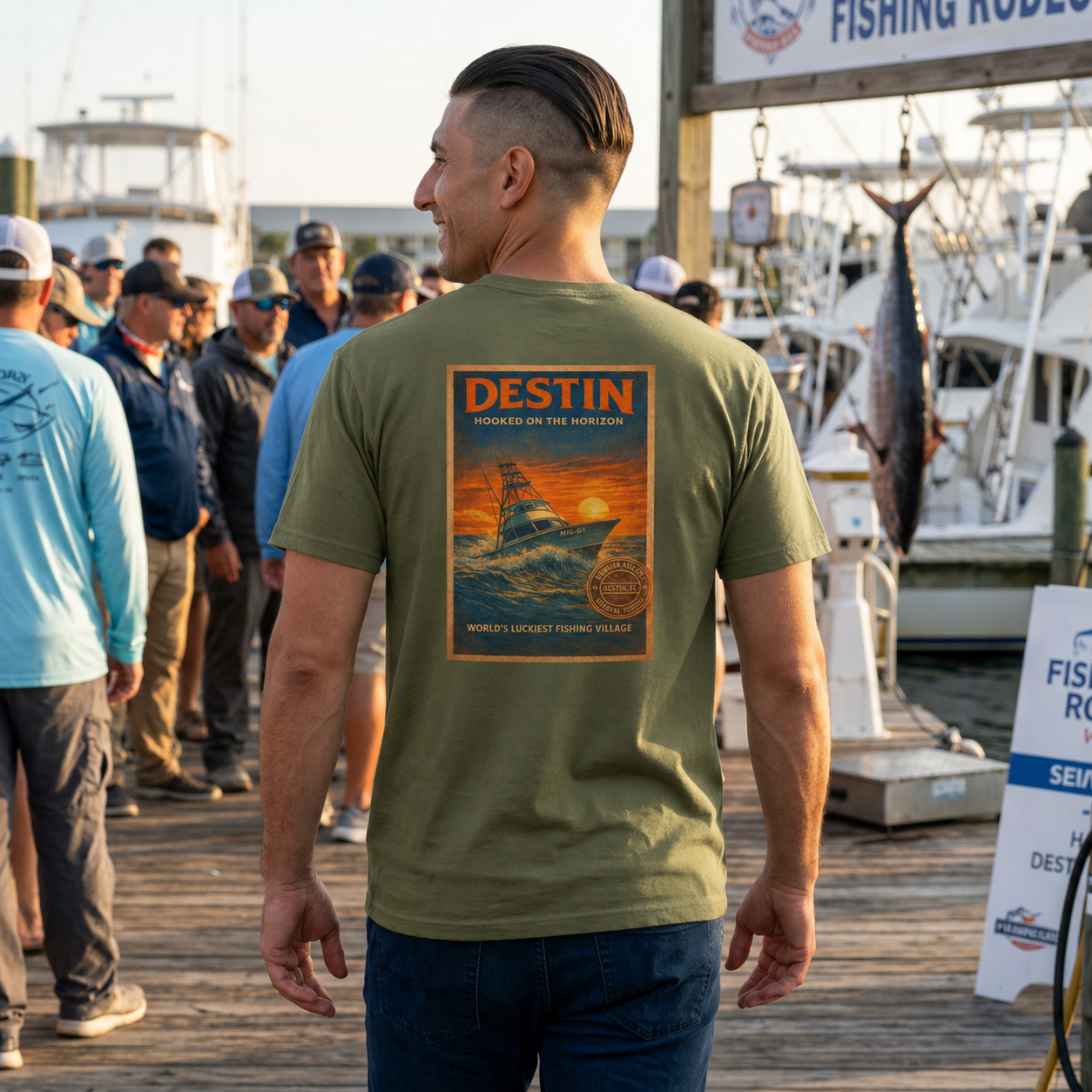 Hooked on the Horizon - Coastal Series No. 001