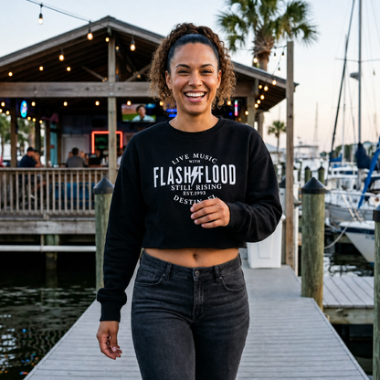 Flash Flood - Still Rising - Women's Cropped Sweatshirt⚡