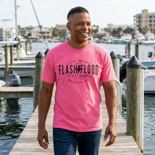 Flash Flood - Still Rising - Black Logo - Unisex T-shirt