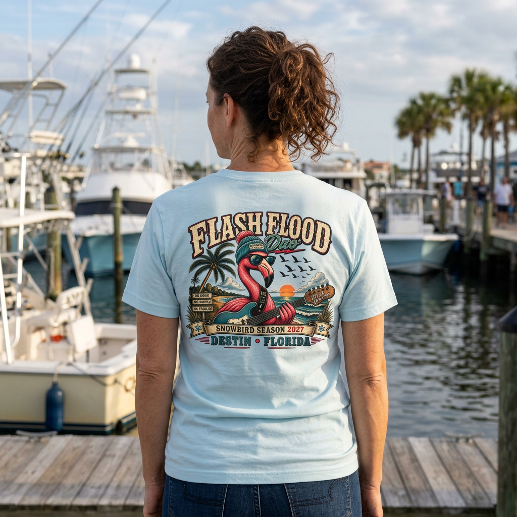 Flash Flood Duo – Snowbird Season 2027 Tee