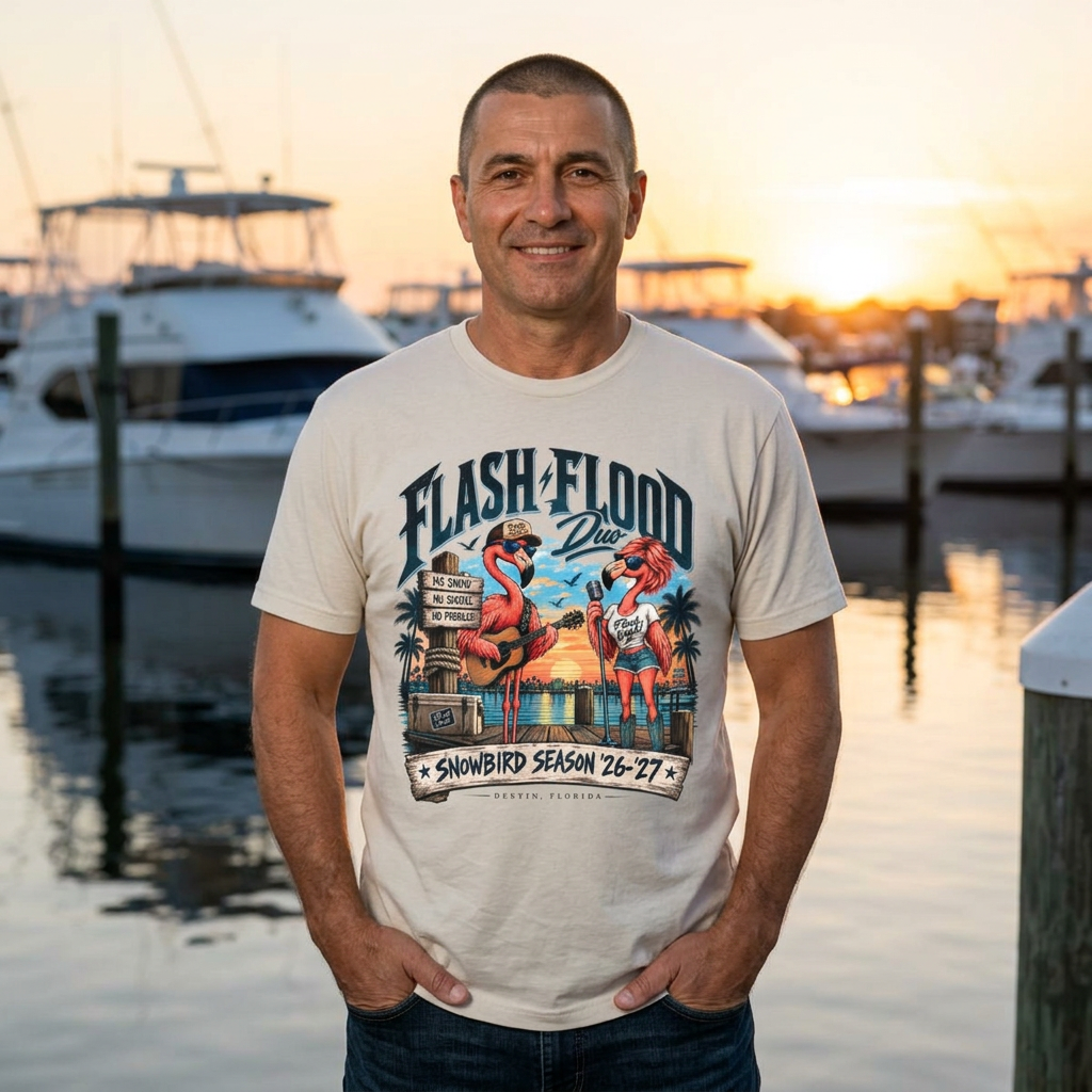 Flash Flood Duo – Flock Yeah Snowbird ’26 - '27 Tee