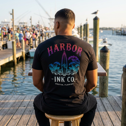 Harbor Ink Co. Surf Tee — Limited Drop -  Destin Florida Beach T-Shirt