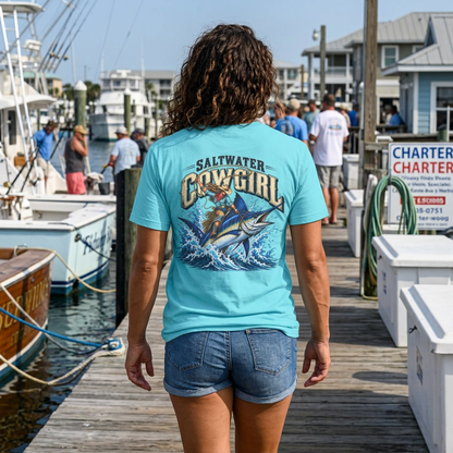 Saltwater Cowgirl Tee