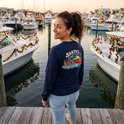 Santa’s Gulf Crew Unisex Long Sleeve Tee