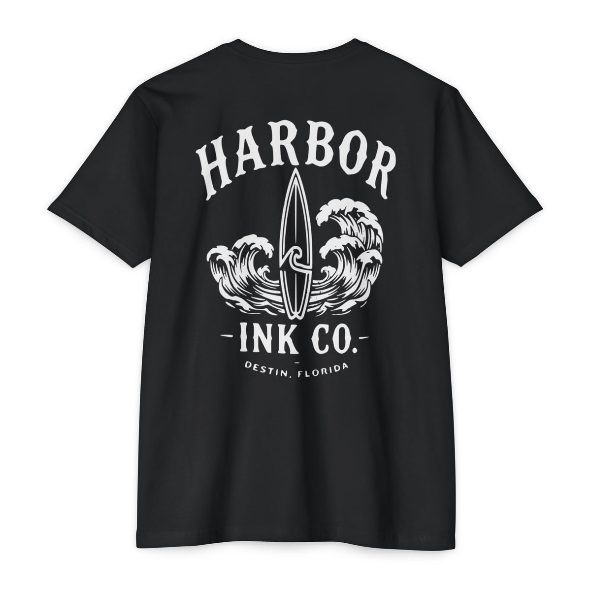 Harbor Ink Co. Surf Tee — Destin Florida Surfboard Graphic T-Shirt