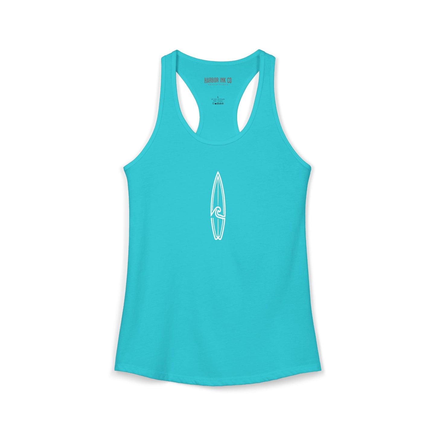 Longboard Logo Racerback Tank