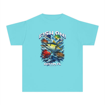 Fish Frenzy – Youth Coastal Tee