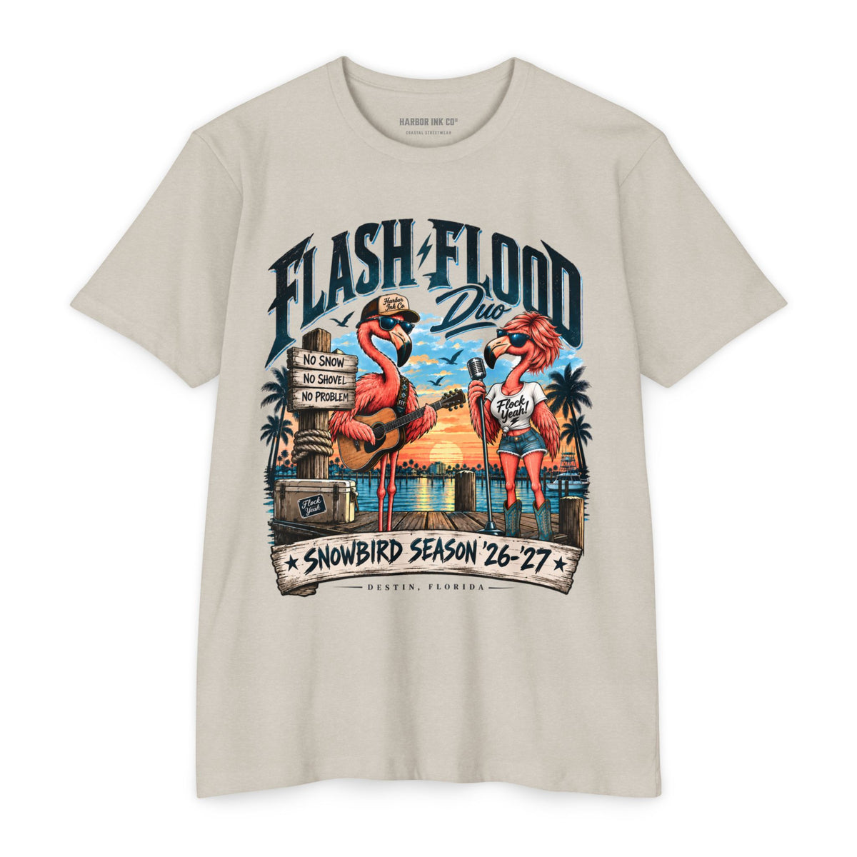 Flash Flood Duo – Flock Yeah Snowbird ’26 - '27 Tee