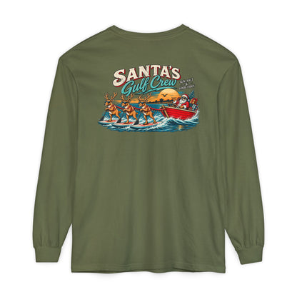 Santa’s Gulf Crew Unisex Long Sleeve Tee