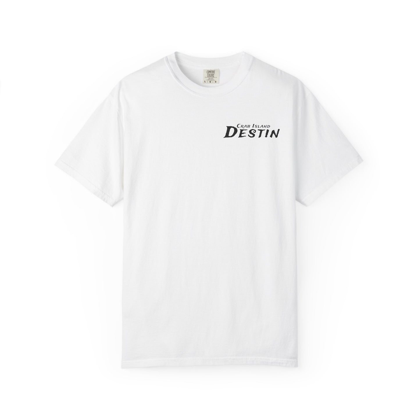Crab Island Destin Tee – Harbor Ink Co.