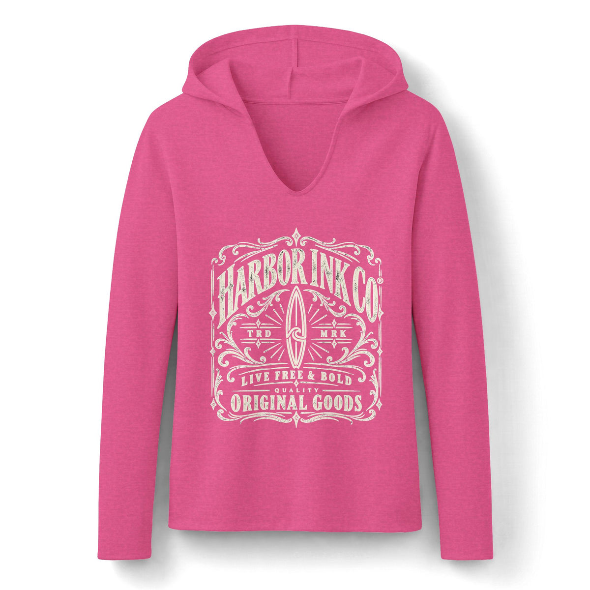 Women’s Original Goods V-Neck Hoodie