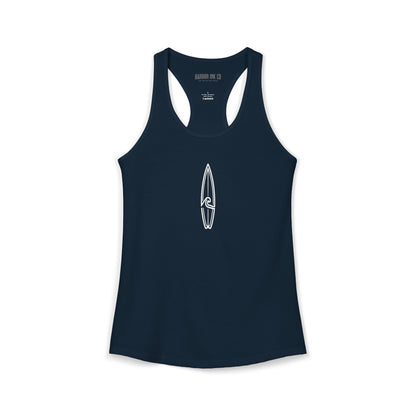 Longboard Logo Racerback Tank