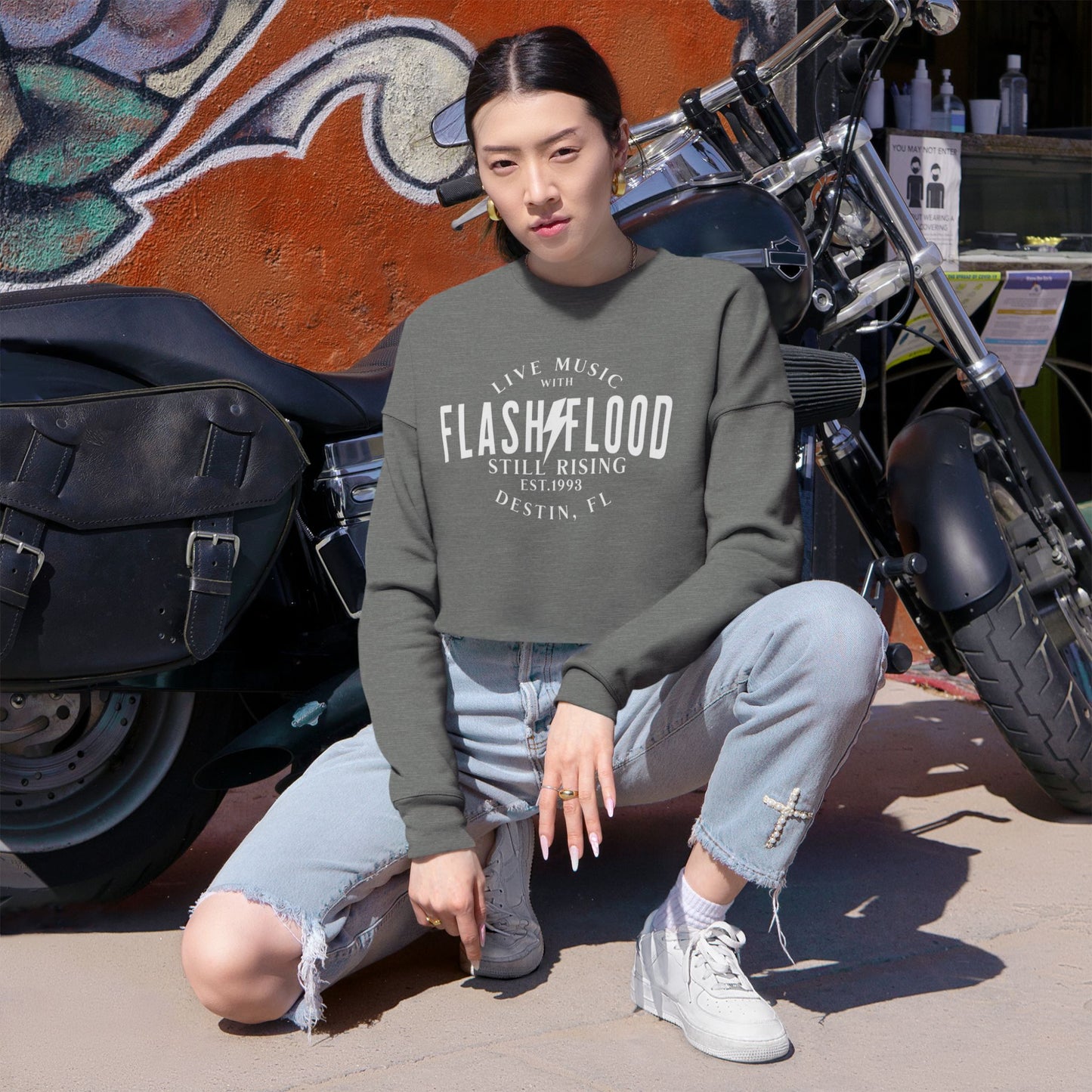 Flash Flood - Still Rising - Women's Cropped Sweatshirt