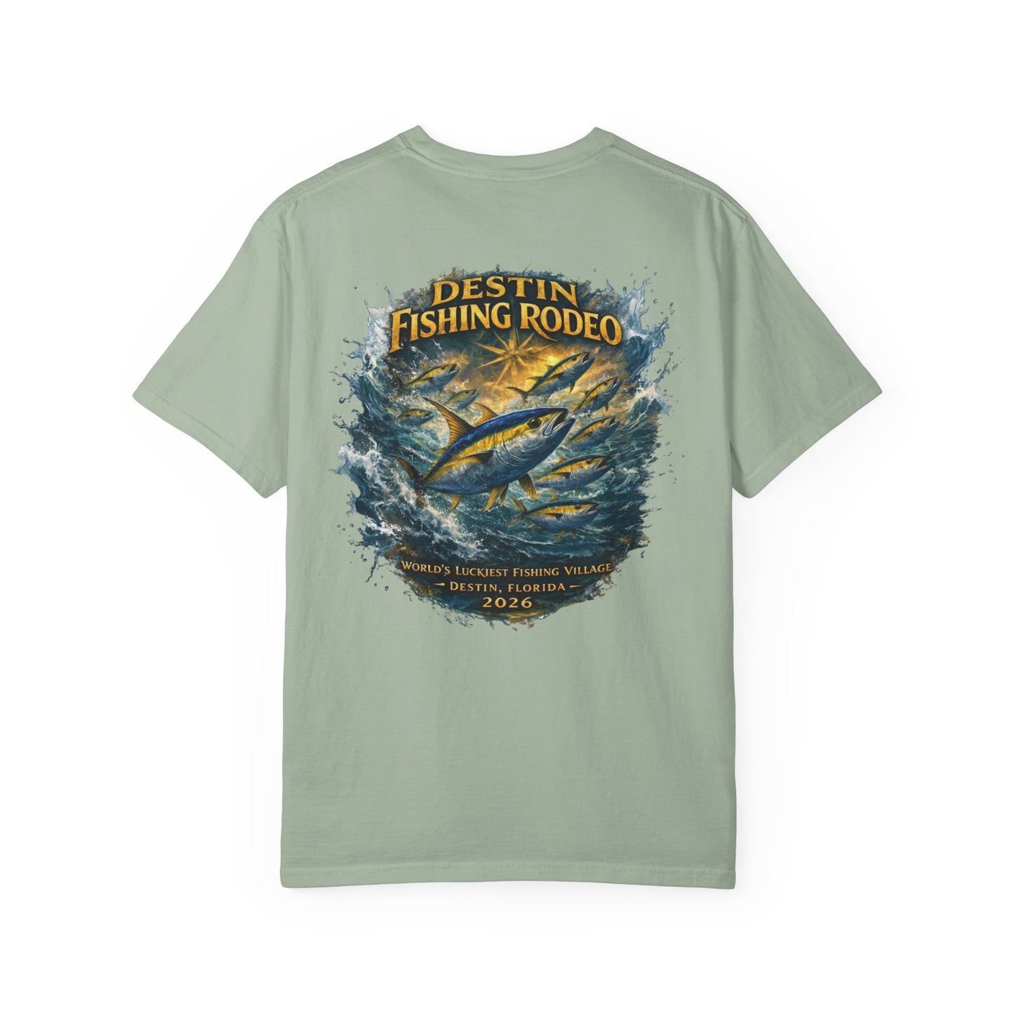 Yellowfin Frenzy – Destin Fishing Rodeo 2026 Tee