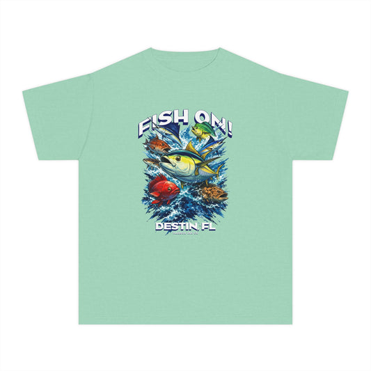 Fish Frenzy – Youth Coastal Tee