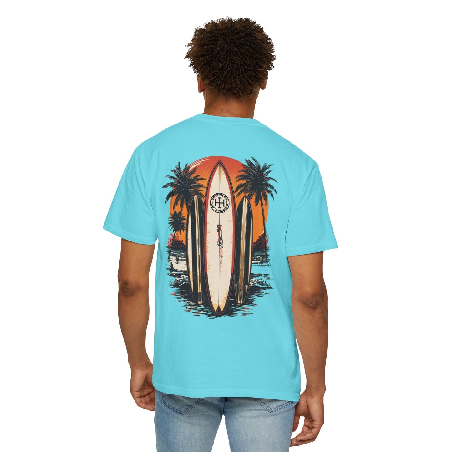 Sunset Surfboards Tee - Harbor Ink Co. & Design