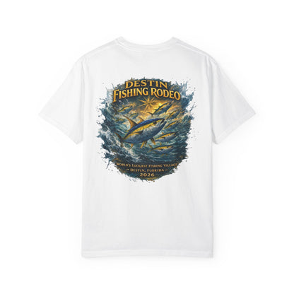 Yellowfin Frenzy – Destin Fishing Rodeo 2026 Tee