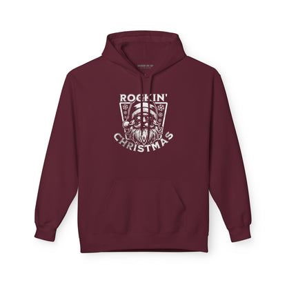 Rockin' Christmas Unisex Midweight Softstyle Fleece Hoodie