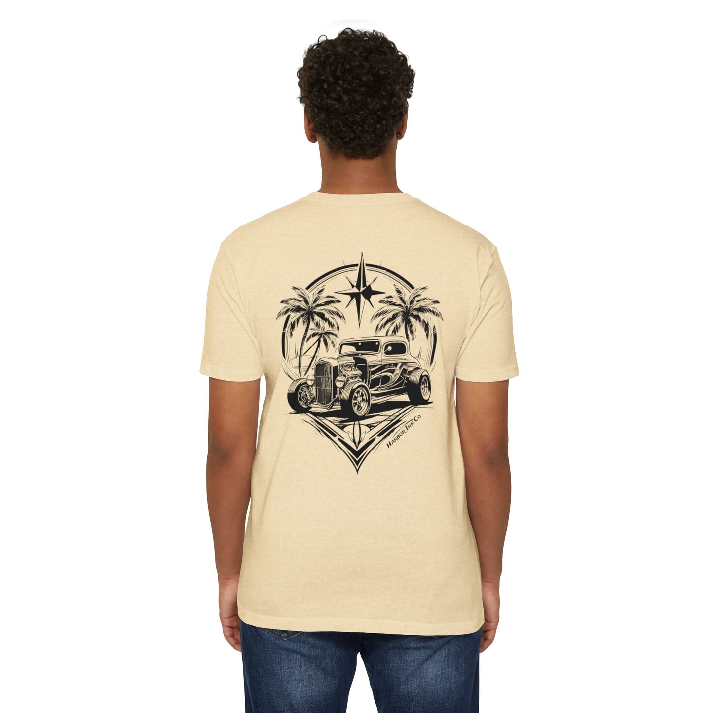 Dockside Deuce Coastal Hot Rod T-Shirt