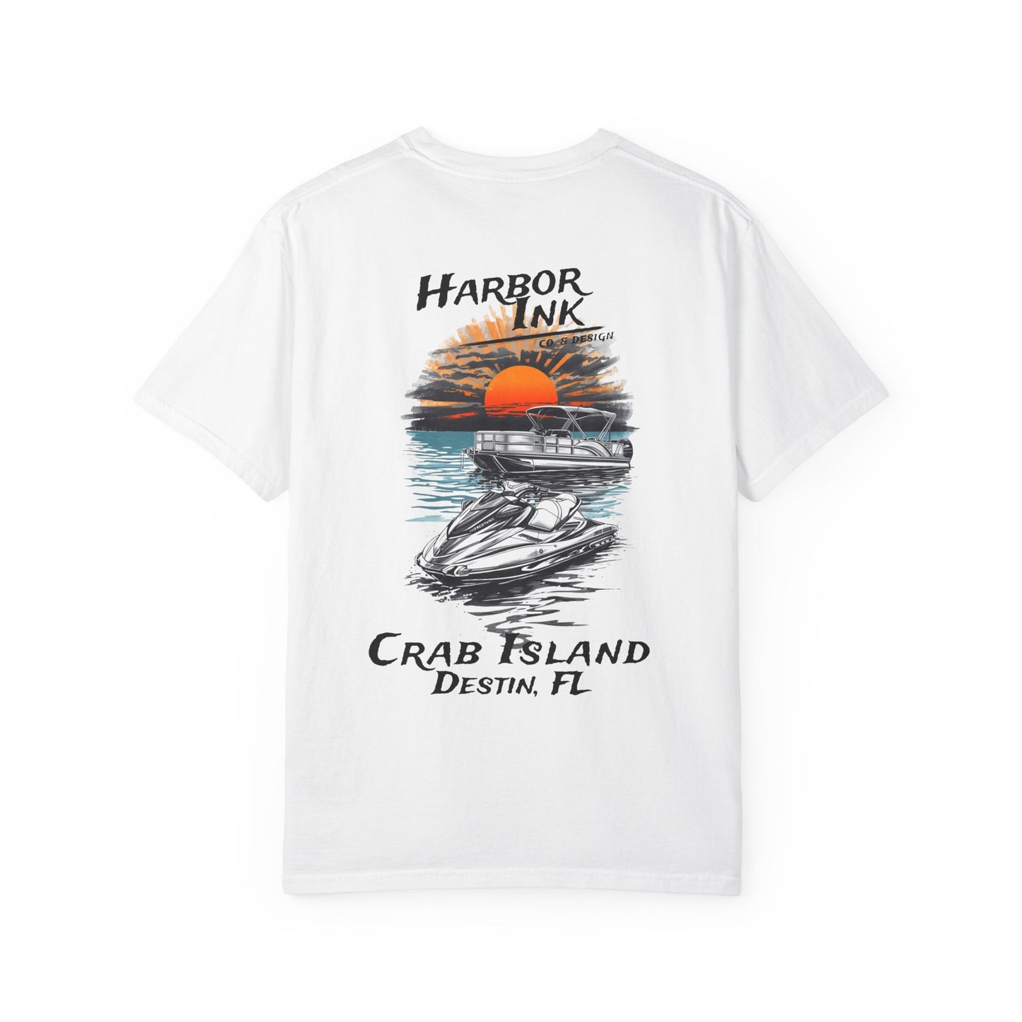 Crab Island Destin Tee – Harbor Ink Co.