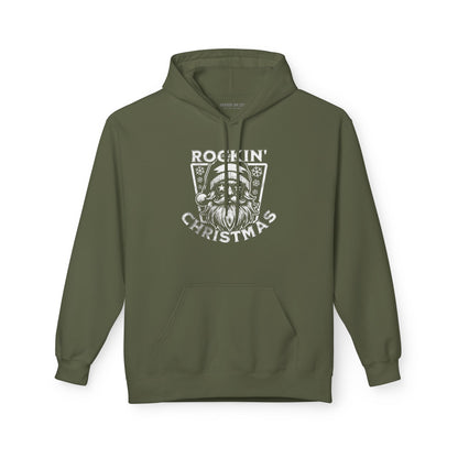 Rockin' Christmas Unisex Midweight Softstyle Fleece Hoodie