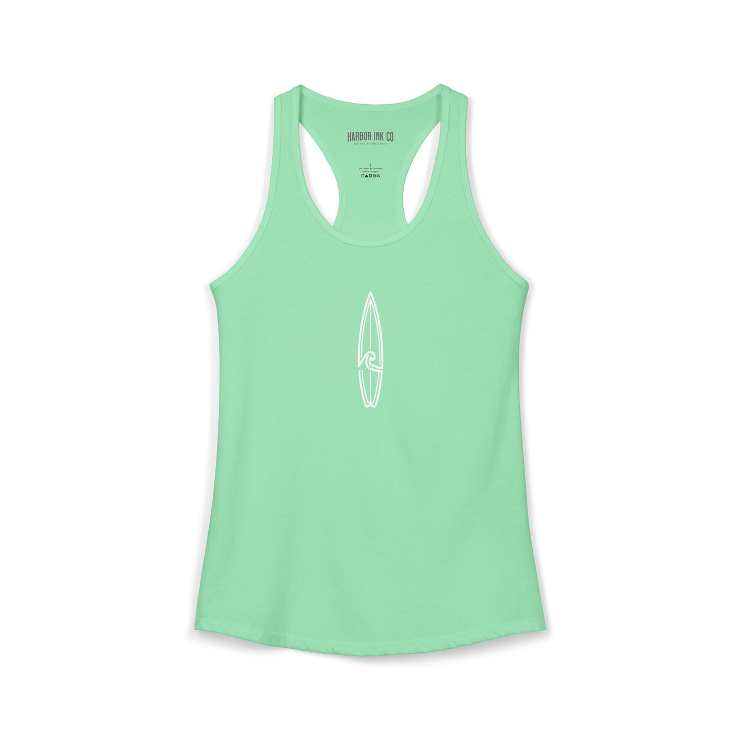 Longboard Logo Racerback Tank