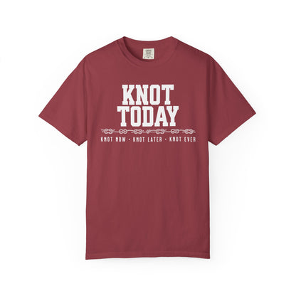 Knot Today Tee – Tied Off & Holding the Line