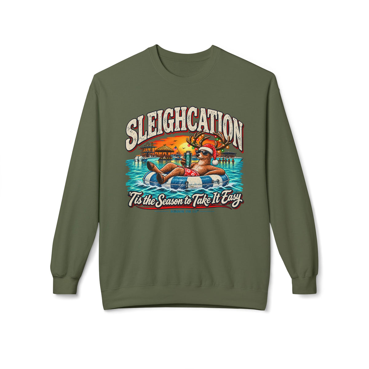 Sleighcation Unisex Sweatshirt