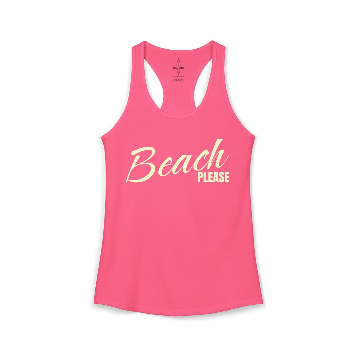 Beach Please – Women’s Ideal Racerback Tank