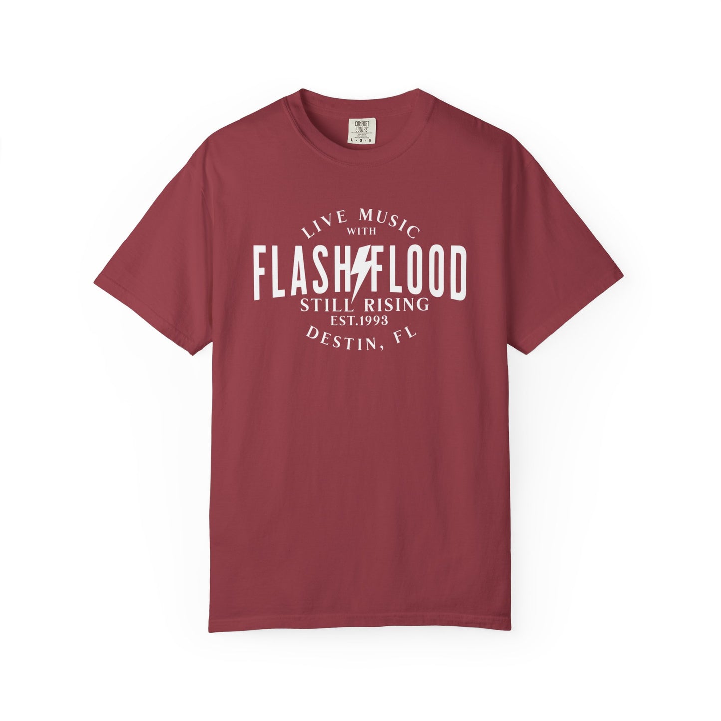Flash Flood - Still Rising - White Logo - Unisex T-shirt